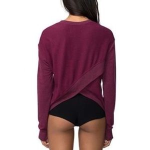 Spiritual Gangster Tulip Back Pullover